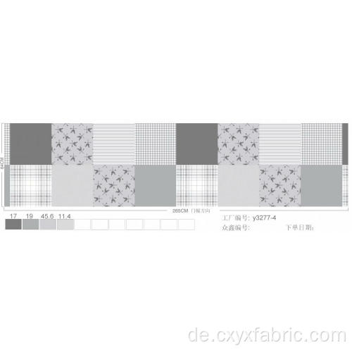 Pigmentdruckgewebe aus 80/20 Poly-Baumwolle